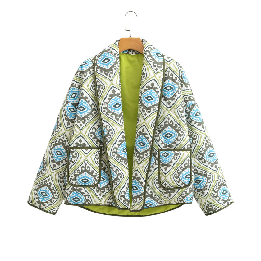 Ava – Women’s Printed Cardigan - Loose Fit | Casual Chic 6