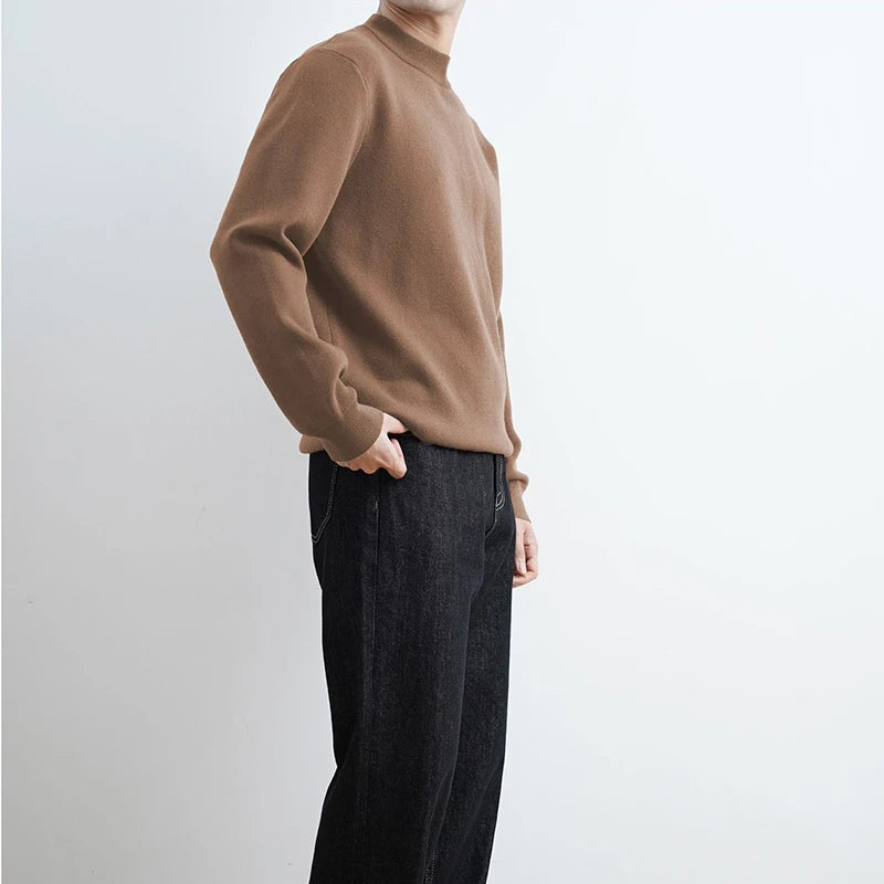 Marcus – Crew Neck Men’s Lightweight Knit Pullover | Classic Style 2