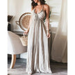 FJØRNA Renly long sleeveless white dress, elegant and flowing, designed for a stylish and comfortable look.