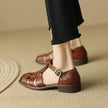 FJØRNA women's Italian leather sandals with adjustable straps, stylish open-toe shoes for women.