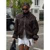 Ava – Leather Bomber Jacket Women - Stylish & Cozy | Outerwear 3