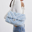 Light Blue Denim Shoulder Bag