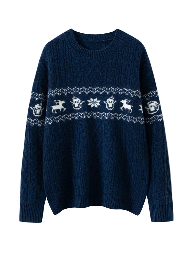 David – Christmas Jumper Mens - Cozy Jacquard | Pullover 5