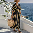 FJØRNA Carter summer elegant casual wedding dress with flowing fabric and sleeveless design, perfect for warm-weather occasions.