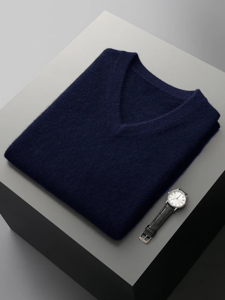 Mark – Mens Sweater Vest - Soft & Stylish | Knitted Vest 9