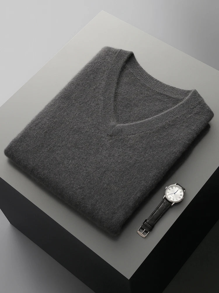 Mark – Mens Sweater Vest - Soft & Stylish | Knitted Vest 4