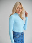 Ribbed Turtleneck Sweater