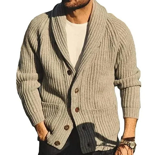Mark – Cardigan Knitted Men’s Stylish Slim Fit | Sweater Coat 1