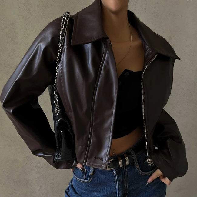Mia – Leather Jacket Women’s - Stylish Casual | Outerwear 2