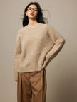 Ava – Crew Neck Women's Sweater | Cozy Casual Knitwear 2