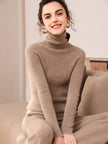 Clara – Cashmere Sweater Women + Women’s - Elegant/Slim | Turtleneck Top 2