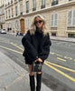 Emma – Black Turtleneck + Women’s - Stylish/Oversized | Sweater 7