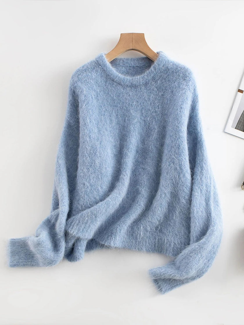 Ava – Crew Neck Women's Sweater | Cozy Casual Knitwear 9