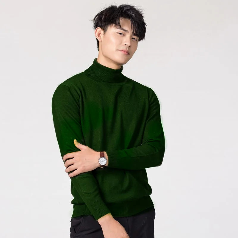 Charlie – Men’s Turtleneck Top + Cozy Style | Sweater 11