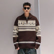 Ethan – Christmas Jumper Mens - Stylish Half-Zip | Sweater 3
