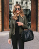 Ava – Leather Jacket Women’s - Stylish/Trendy | Bomber Jacket 9