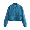 Ava – Bomber Jacket Women - Stylish Vintage | Short Coat 13