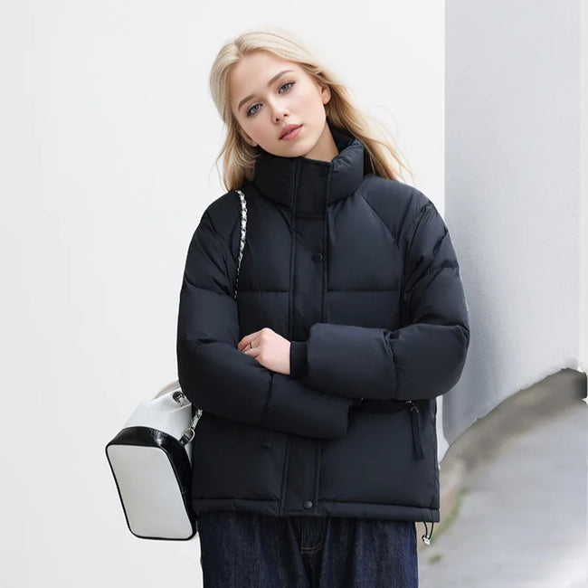 Mia – Black Puffer Jacket for Women - Stylish & Warm | Winter Coats 2