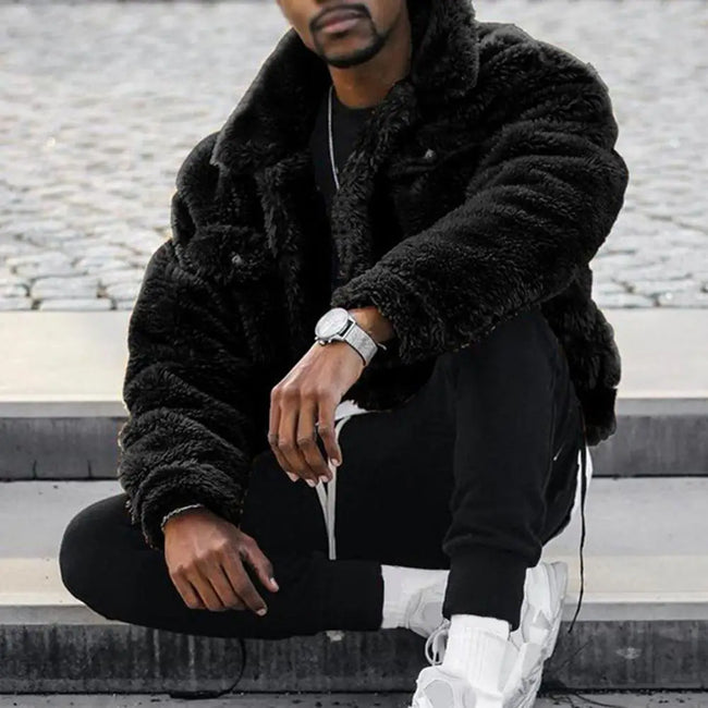 Max – Suede Jacket Man - Stylish Plush | Winter Coat 2