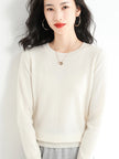 Alex – Crew Neck Women’s Classic Sweater | Soft Merino Wool 12