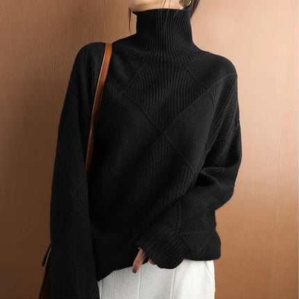 Skjola | Timeless Argyle Polo Sweater
