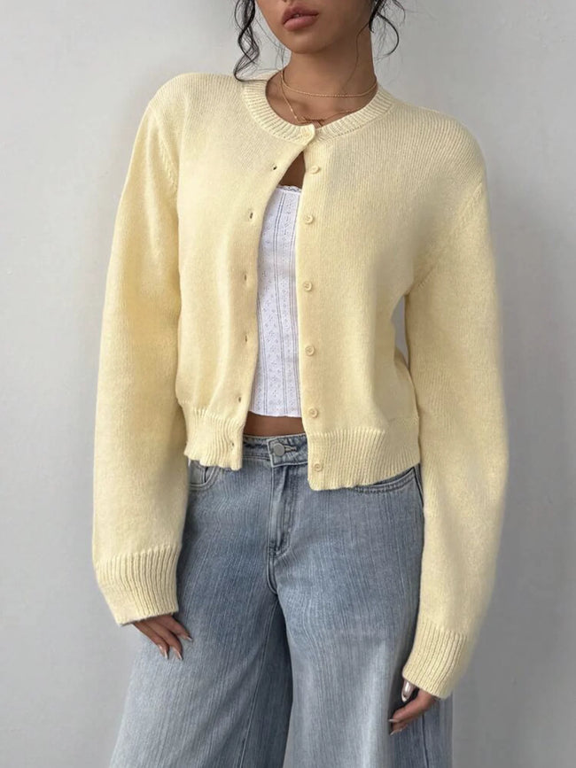 Clara – Cardigan Ladies Women’s Cozy Knitted | Cardigan 1