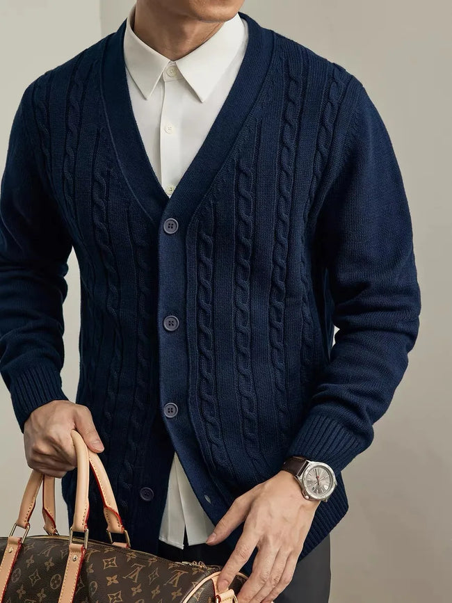 Ethan – Men's Zip Up Cardigan | Stylish Casual Wear 1