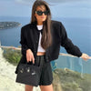 Ava – Bomber Jacket Women - Stylish Vintage | Short Coat 2