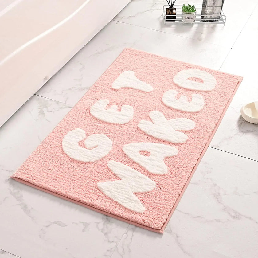 Boho Fluffy Bathroom Rug