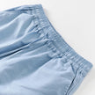 Women’s cotton linen wide-leg trousers by FJØRNA with drawstring pull-on design, relaxed fit, perfect for casual wear.