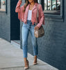 Mia – Leather Jacket Women’s Vintage Stylish | Crop Coat 11