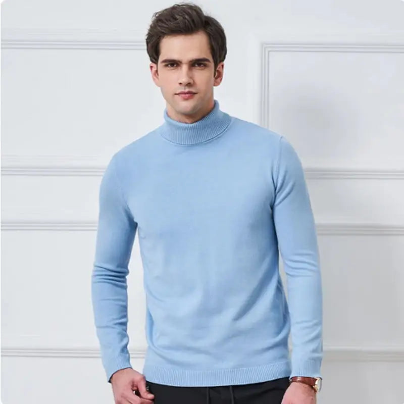Charlie – Men's Sweater + Men’s - Cozy/Casual | Turtleneck Top 1