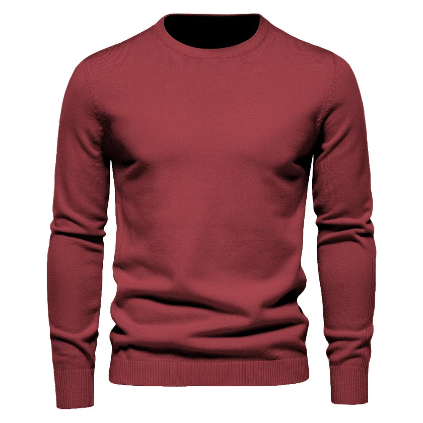 Alex – Crew Neck Men’s Cozy Pullover Sweater | Stylish 16