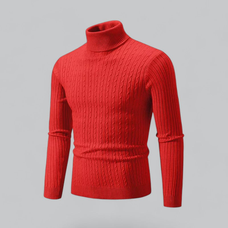Liam - Men's Turtleneck Pullover