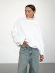 Bella – Oversized Sweater Women’s Cozy Crew Neck | Jumper 5