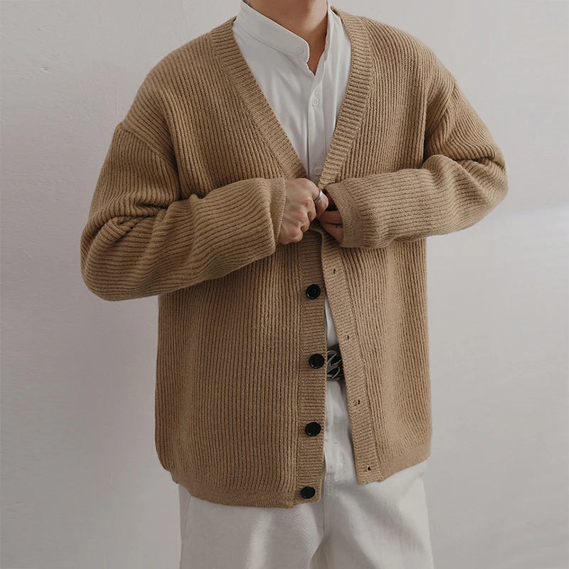 Michael – Mens Black Cardigan + Men’s - Stylish Knit | Sweater 3