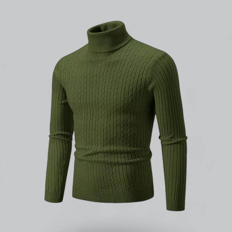 Liam - Men's Turtleneck Pullover