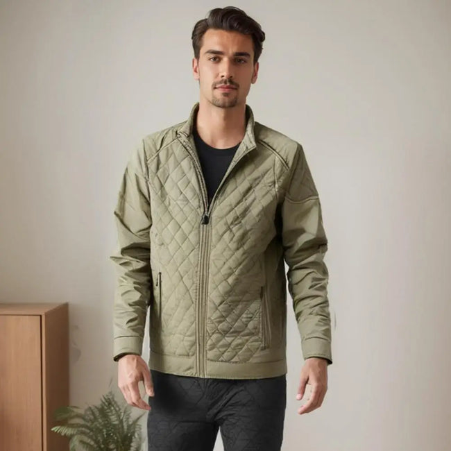 Alex – Quilted Jacket Man Stylish Casual | Outerwear 4