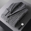 Alex – Men's Cardigan Knitted Stylish Casual | Merino Wool Sweater 7