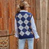 Emily – Sweater Vest Women - Vintage Knit Style | Knit Vest 3