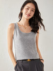 FJØRNA women's cashmere top featuring a soft, cozy knit design in a versatile style suitable for casual or elegant wear.