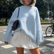 Hannah – Oversized Sweater Women’s Cozy Crew Neck | Pullover 2