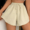 Mistila - Women's Casual Shorts with Drawstring