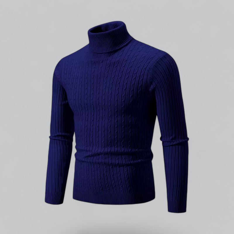 Liam - Men's Turtleneck Pullover