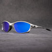 FJØRNA polarized men's sunglasses with sleek black frames and tinted lenses, accessory for stylish sun protection.