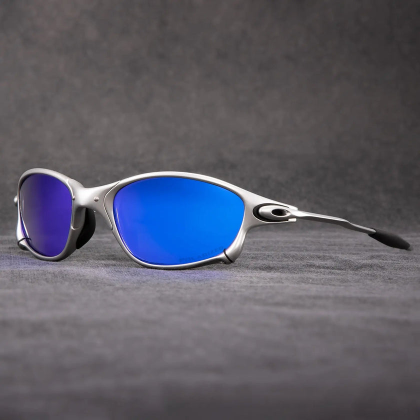 FJØRNA polarized men's sunglasses with sleek black frames and tinted lenses, accessory for stylish sun protection.