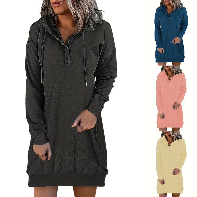 Emily – Hoodie Dress + Women’s - Stylish/Comfortable | Dress 1