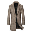 Marcus – Men’s Long Checkered Jacket | Cozy Winter Style 2