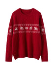 David – Christmas Jumper Mens - Cozy Jacquard | Pullover 1