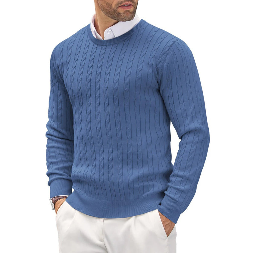 Alex – Crew Neck Men’s Slim Fit Sweater | Stylish Knit Pullover 5